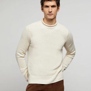 Onia Cream Crewneck Sweater